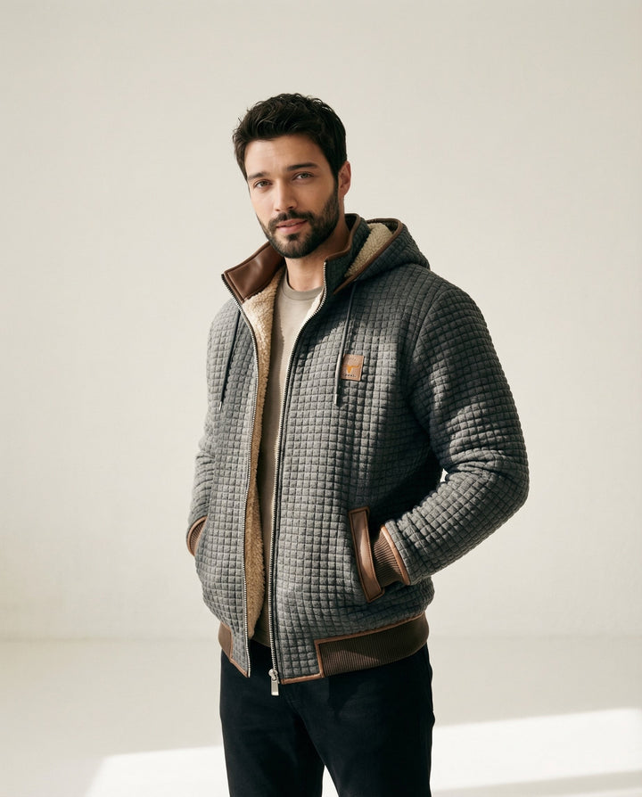 Fleece-Lined Padded Jacket