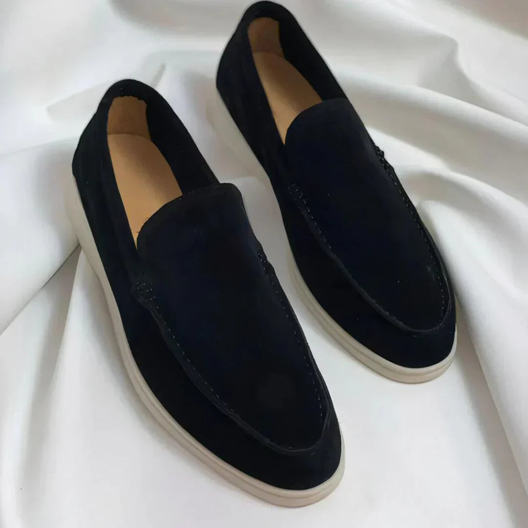Torven - Slip-On Suede Loafers