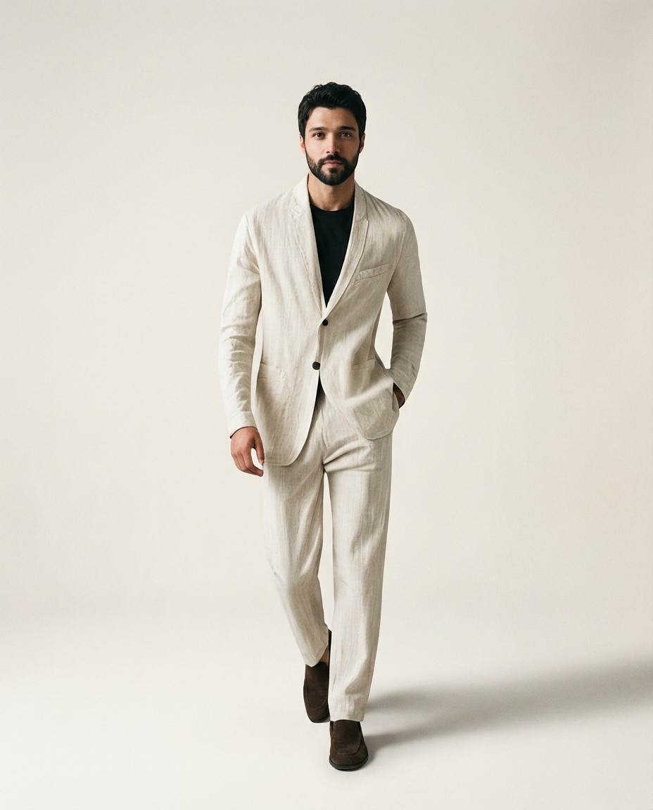 Tailored Linen Set