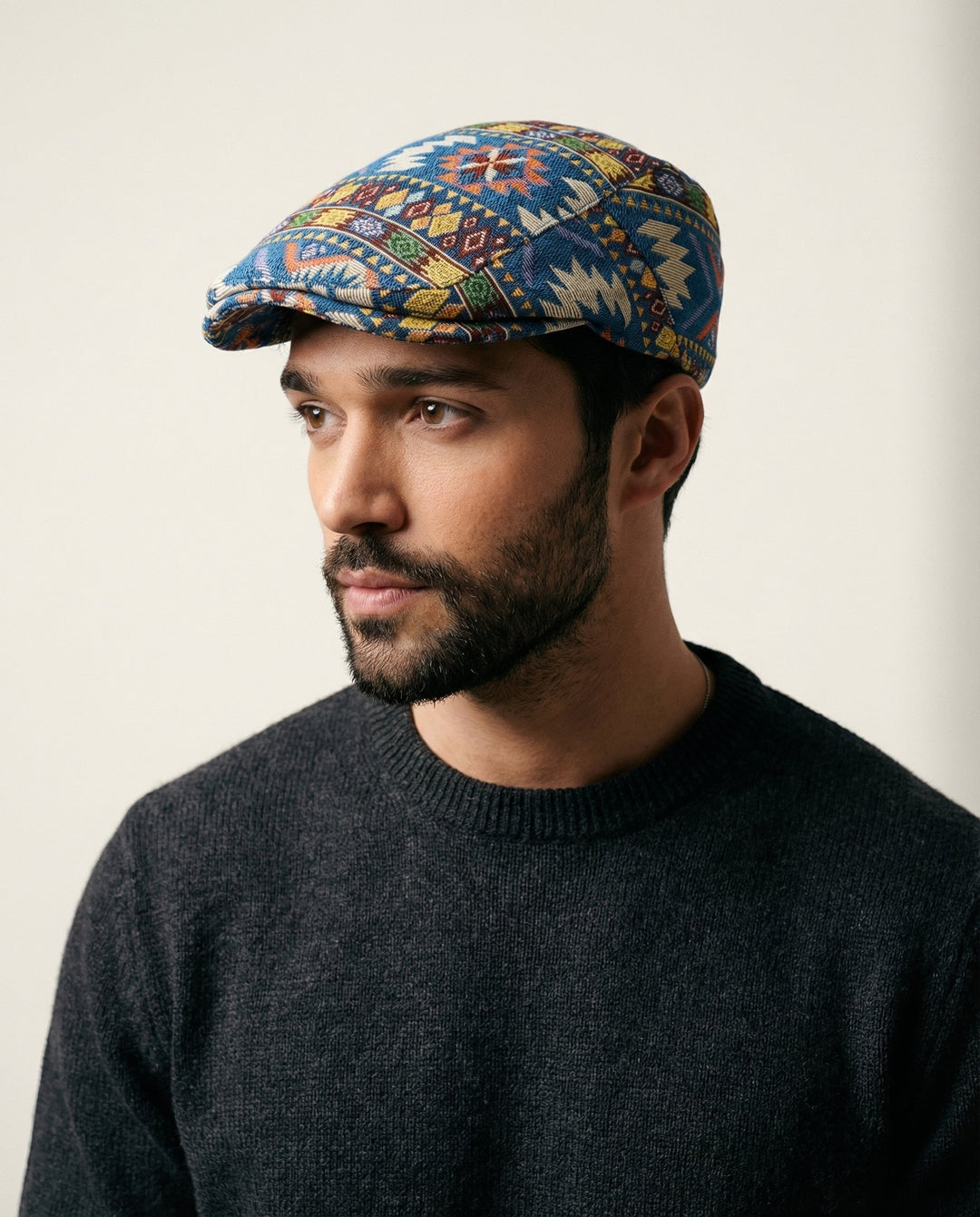 Curved Peak Cotton Cap