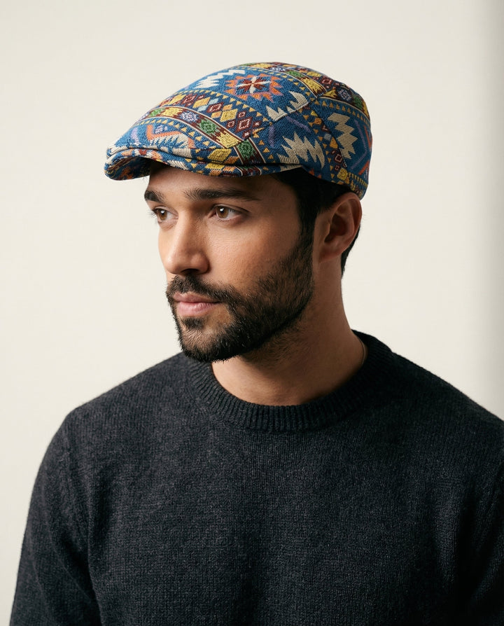 Curved Peak Cotton Cap