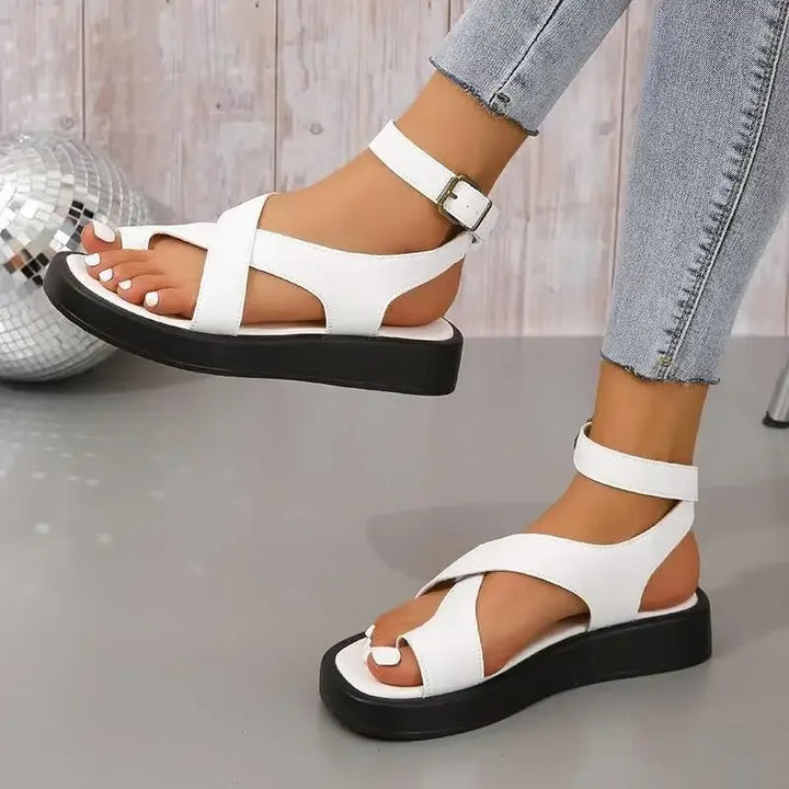 Elyra - Contoured Footbed Rubber Sandals