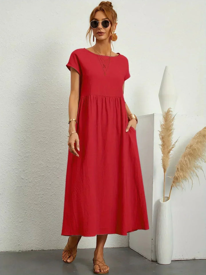 Calira - Midi Cotton Dress
