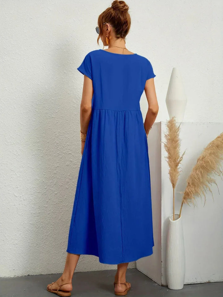 Calira - Midi Cotton Dress