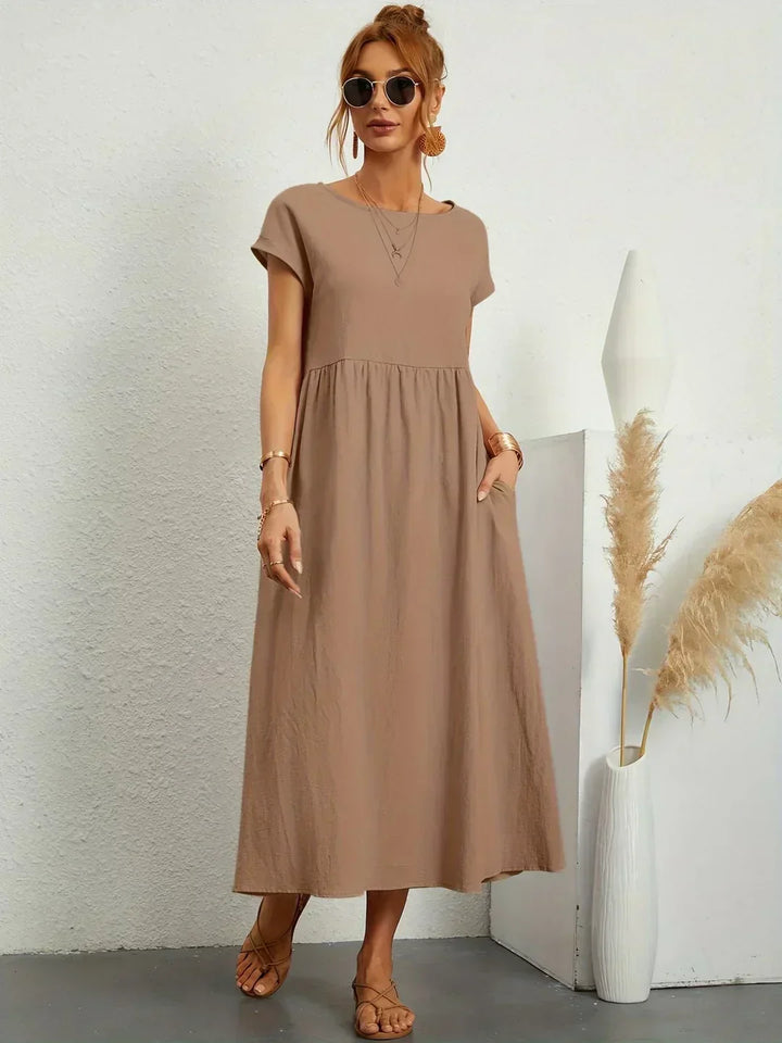 Calira - Midi Cotton Dress