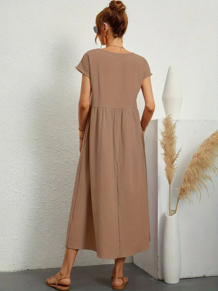 Calira - Midi Cotton Dress