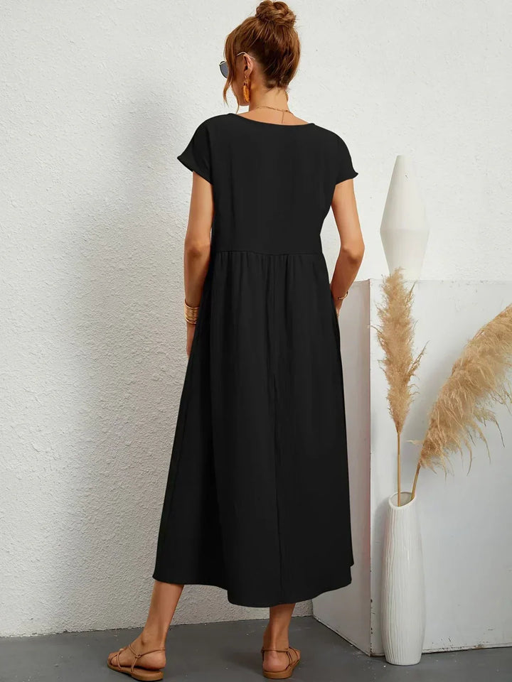 Calira - Midi Cotton Dress