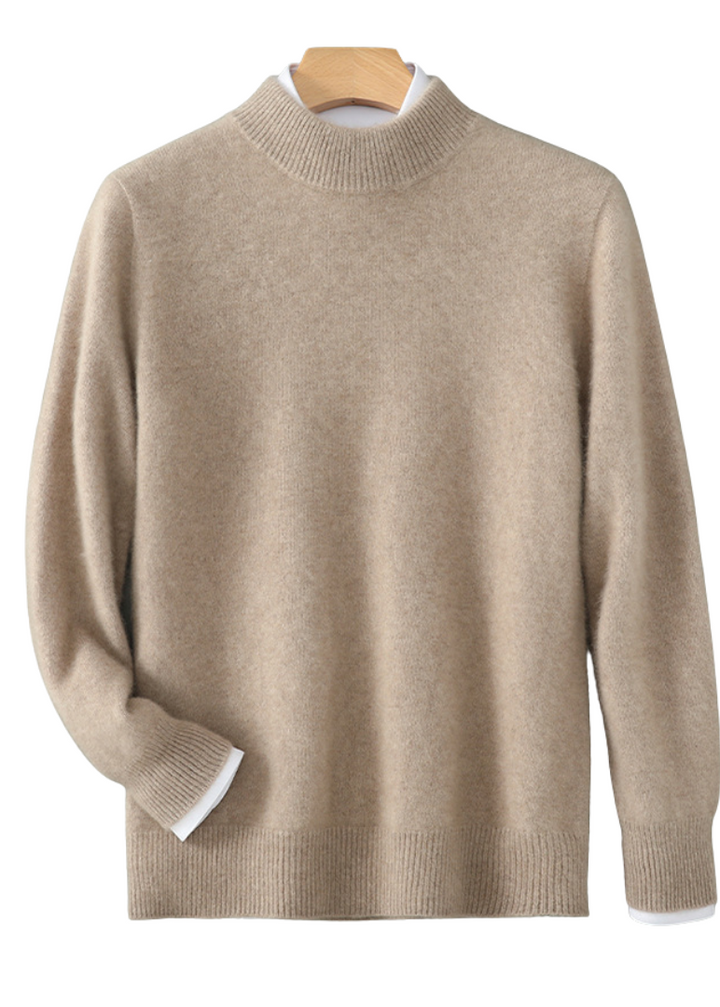Fine-Gauge Cashmere-Blend Sweater