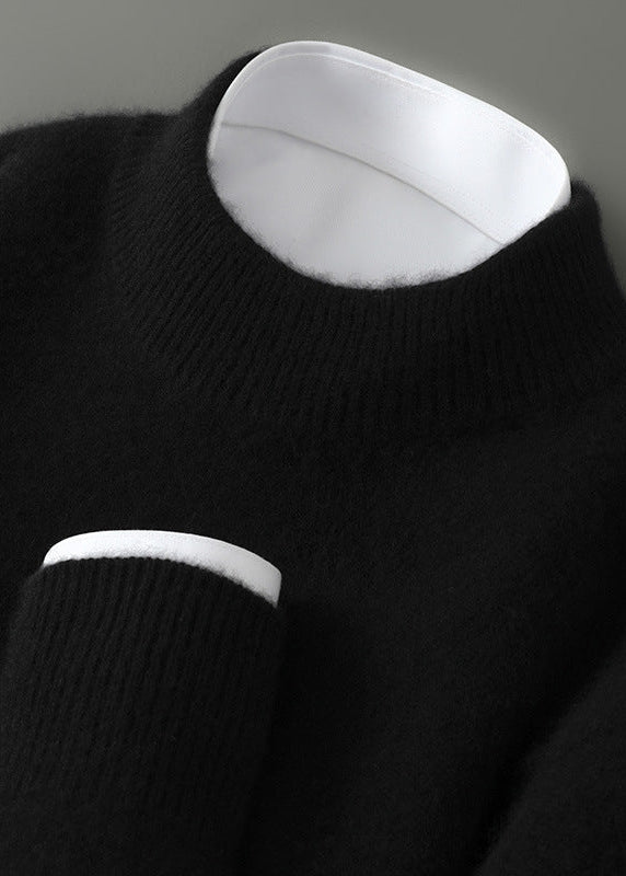 Orvyn - Fine-Knit Cashmere-Blend Sweater