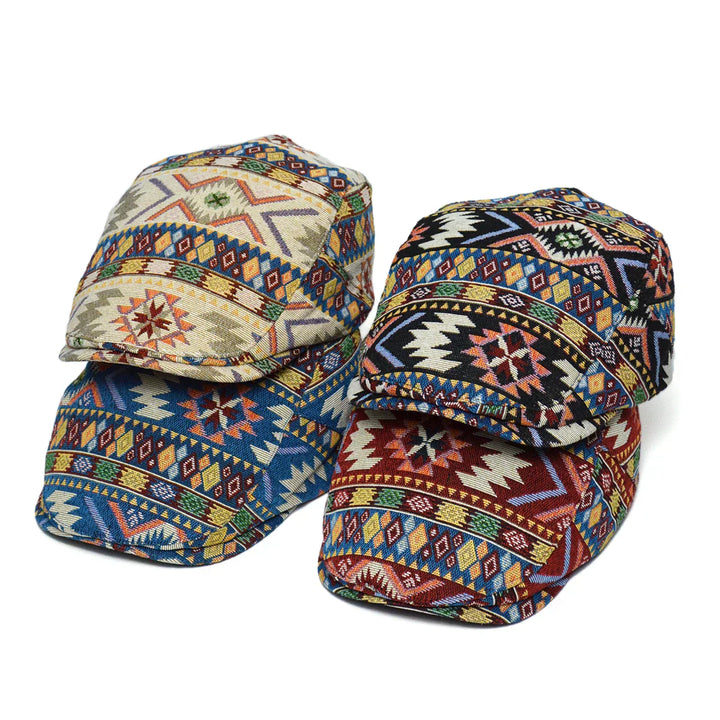 Curved Peak Cotton Cap