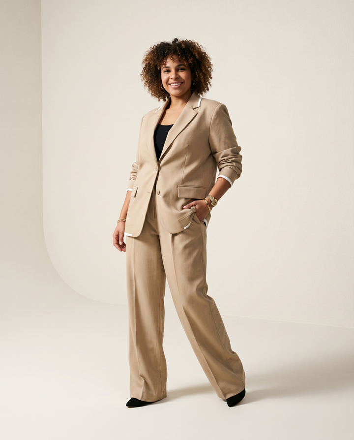 Tailored Cotton Suit