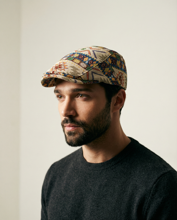Curved Peak Cotton Cap