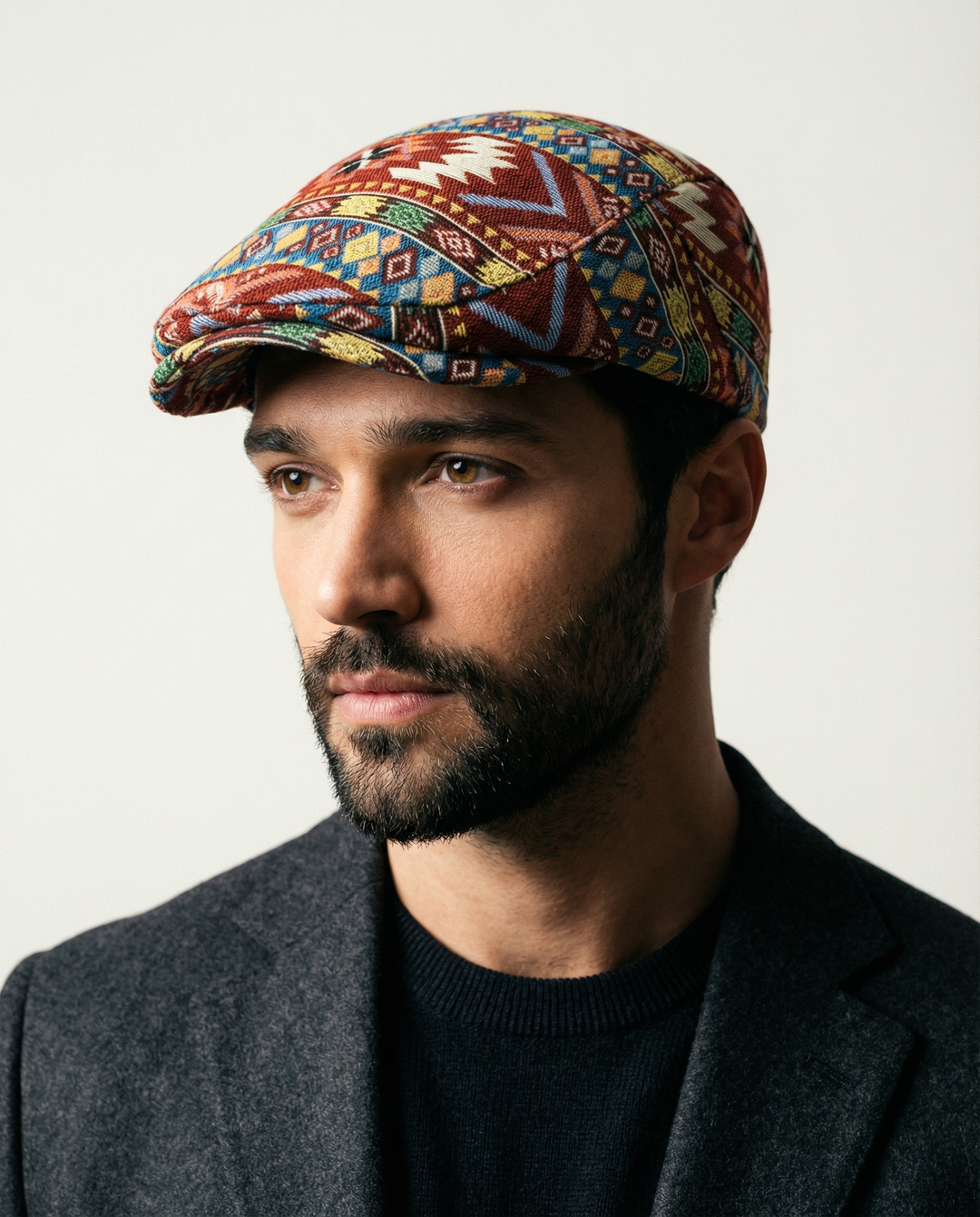 Curved Peak Cotton Cap