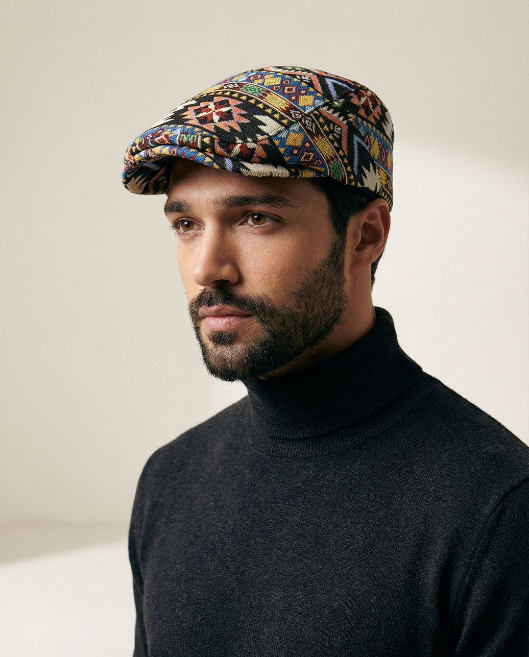 Curved Peak Cotton Cap