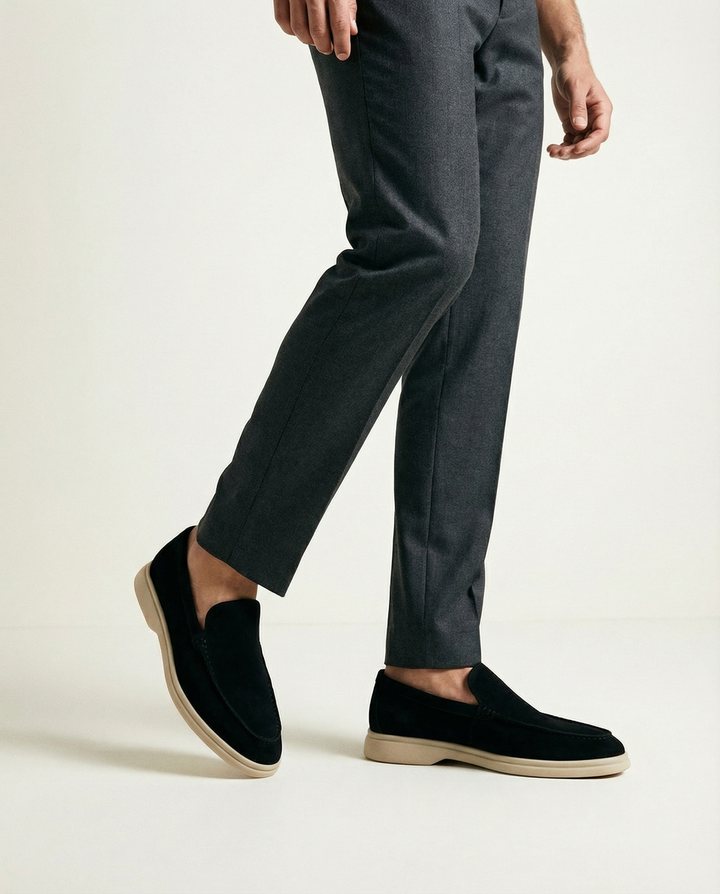 Suede Loafers