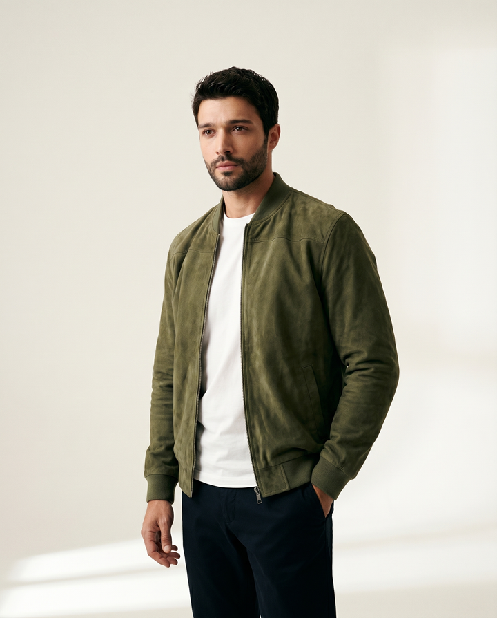 Tailored-Cut Woven Jacket