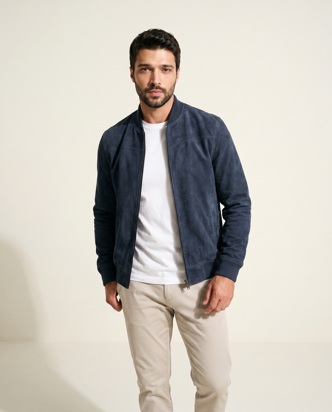 Tailored-Cut Woven Jacket