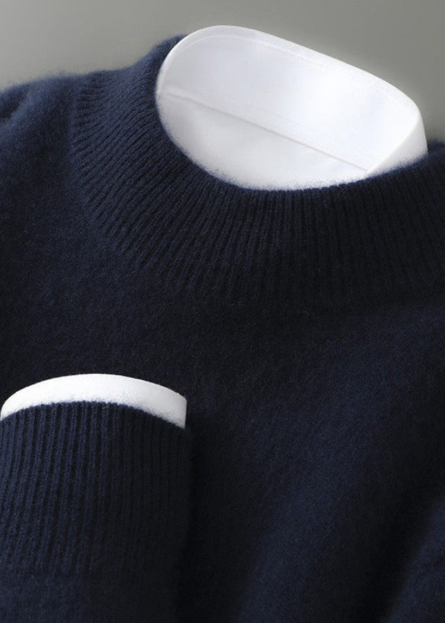 Orvyn - Fine-Knit Cashmere-Blend Sweater